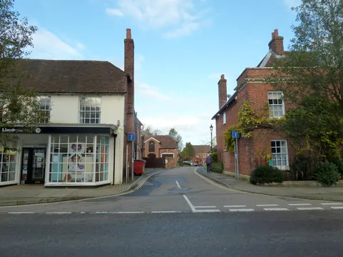 Deer Park View, the road off Odiham High Street that leads to the health centre