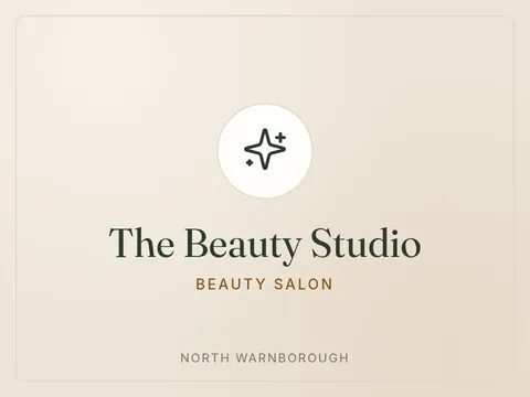 Illustrated tile for The Beauty Studio in North Warnborough